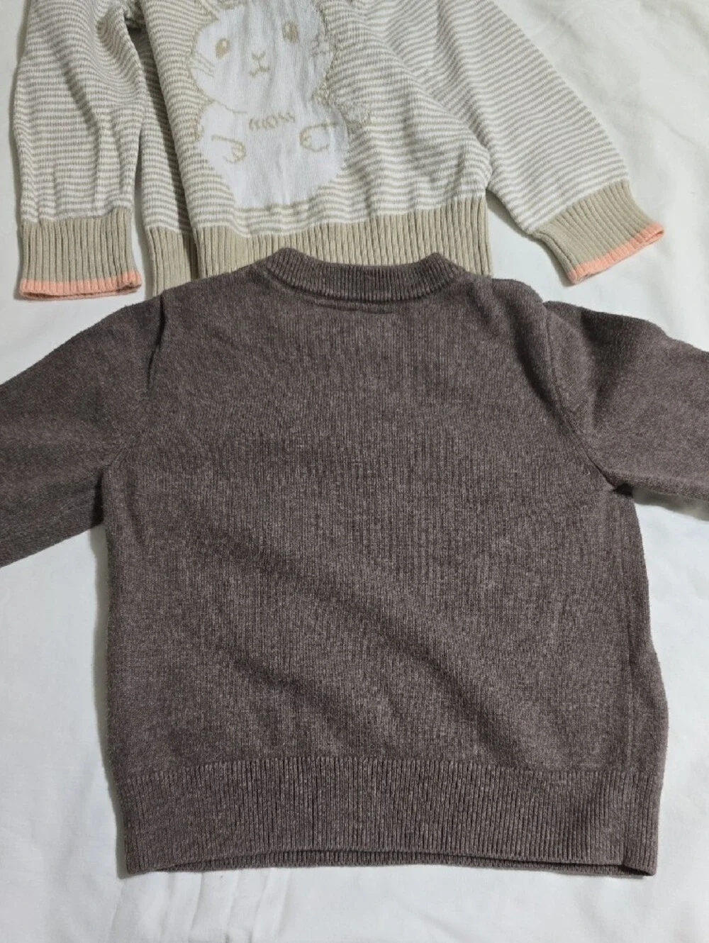 3 Bundle Kids Sweaters. H&M, Disney, and Cat & Jack.